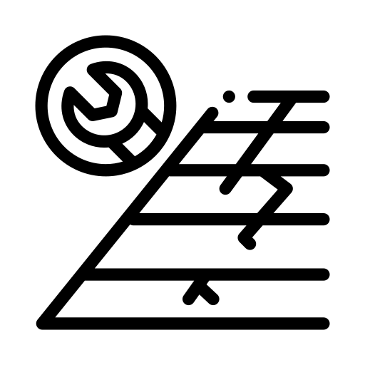 material Roofing icon